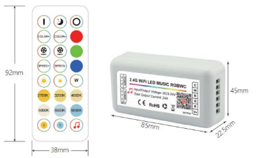 Фото товара контроллер YS - WIFI - RF-3