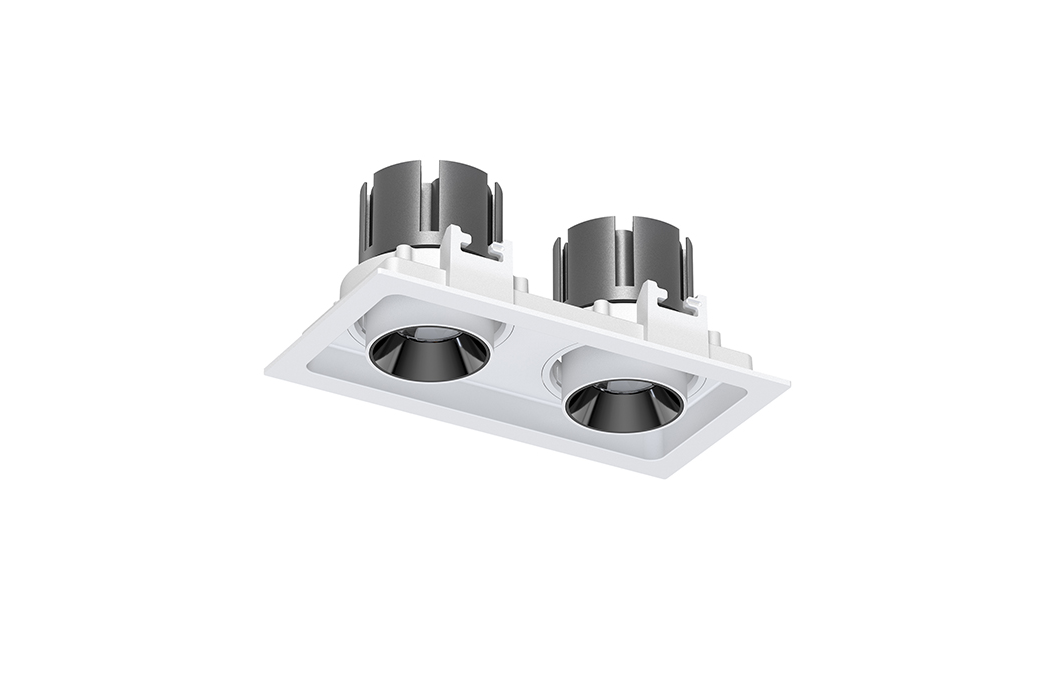 Светодиодный светильник LUMATICA NMW-GSD-S105-2 черный 2*20W 36° 3000К
