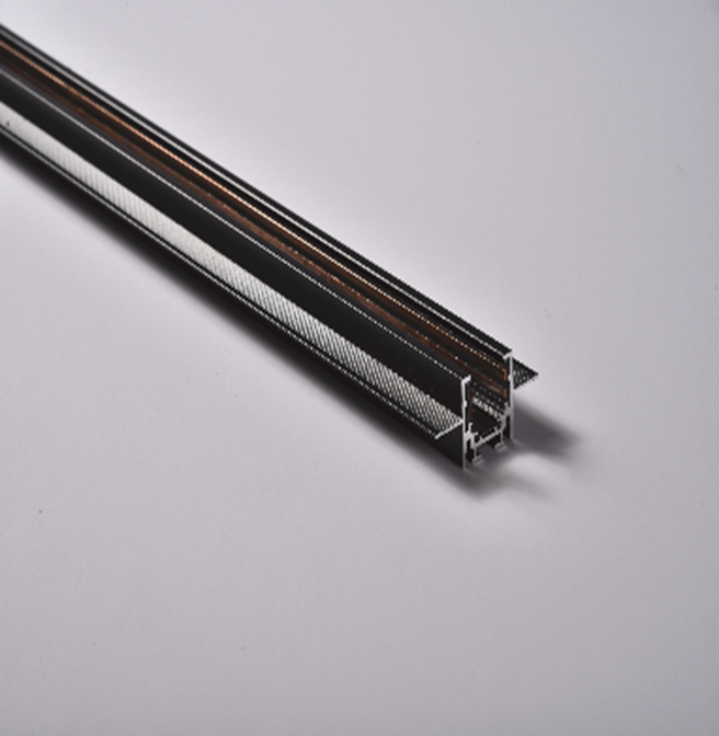 Профиль встраиваемый для трековой системы LUMATICA 20MNY-1M черный