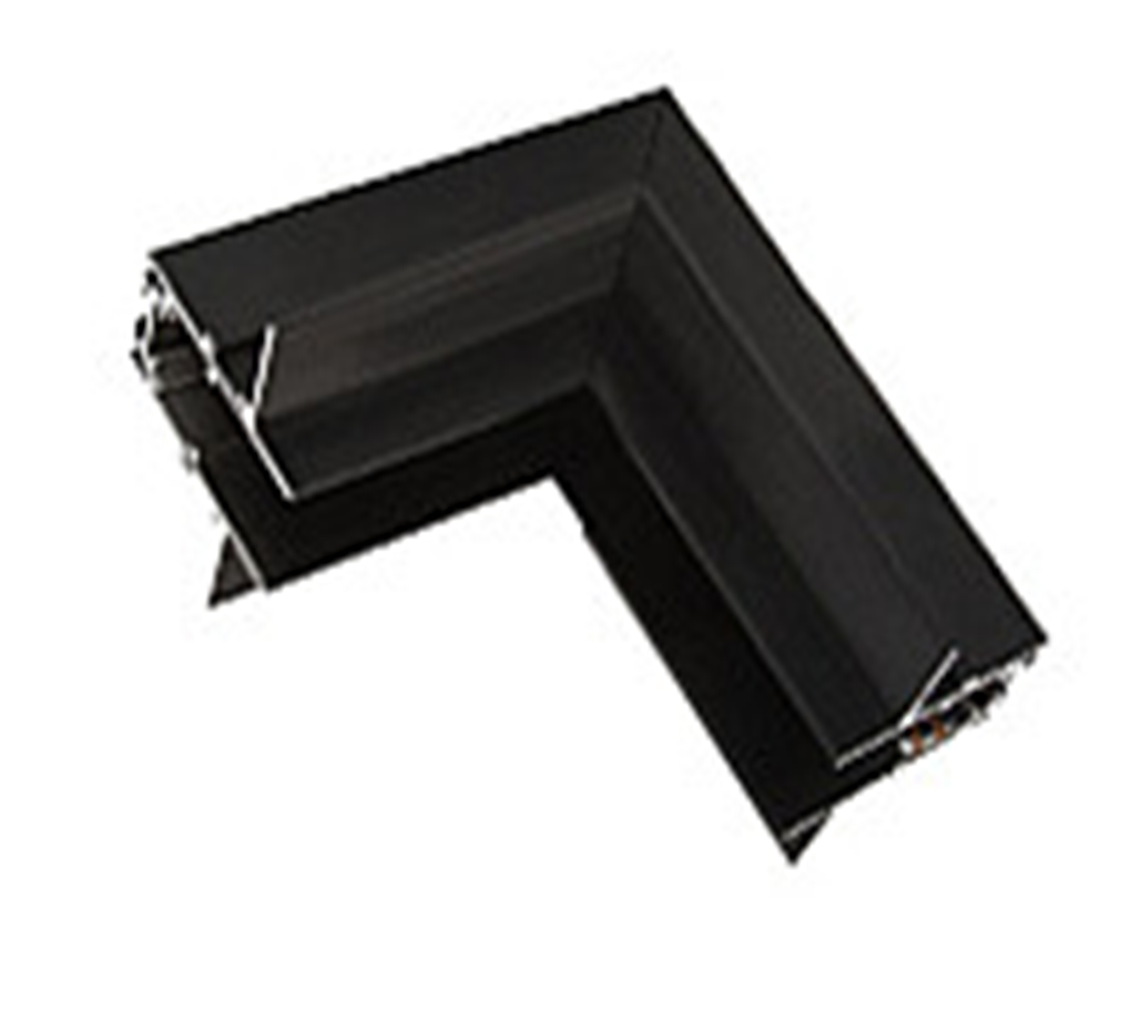 Соединитель угловой для профиля LUMATICA TM670 "потолок/стена" черный