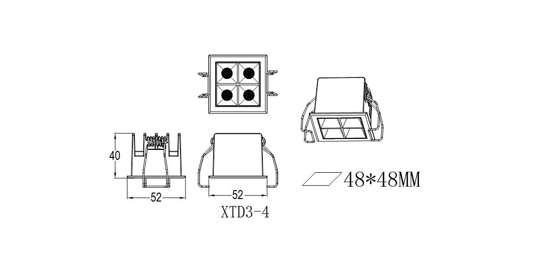 Фото товара Светодиодный светильник L-2