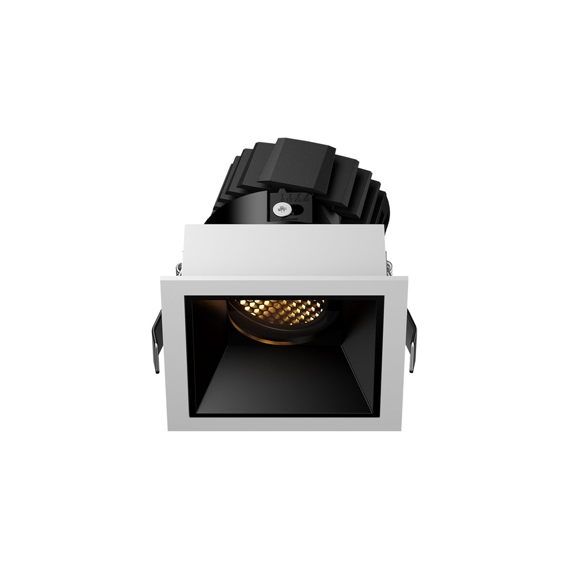 Светильник встраиваемый LUMATICA K-M6-310F-S2W-W-3K-50 бел/черн