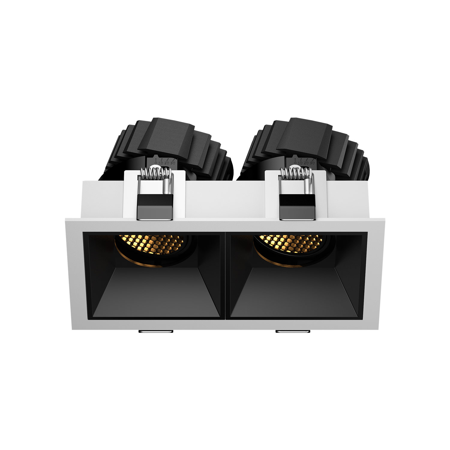 Светильник встраиваемый LUMATICA K-M6-320T-S2D-W-4K-50 бел/черн