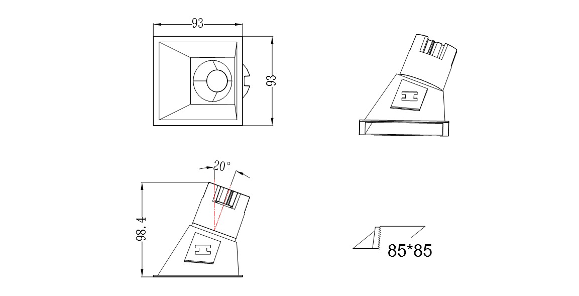 Фото товара Светодиодный светильник L-1