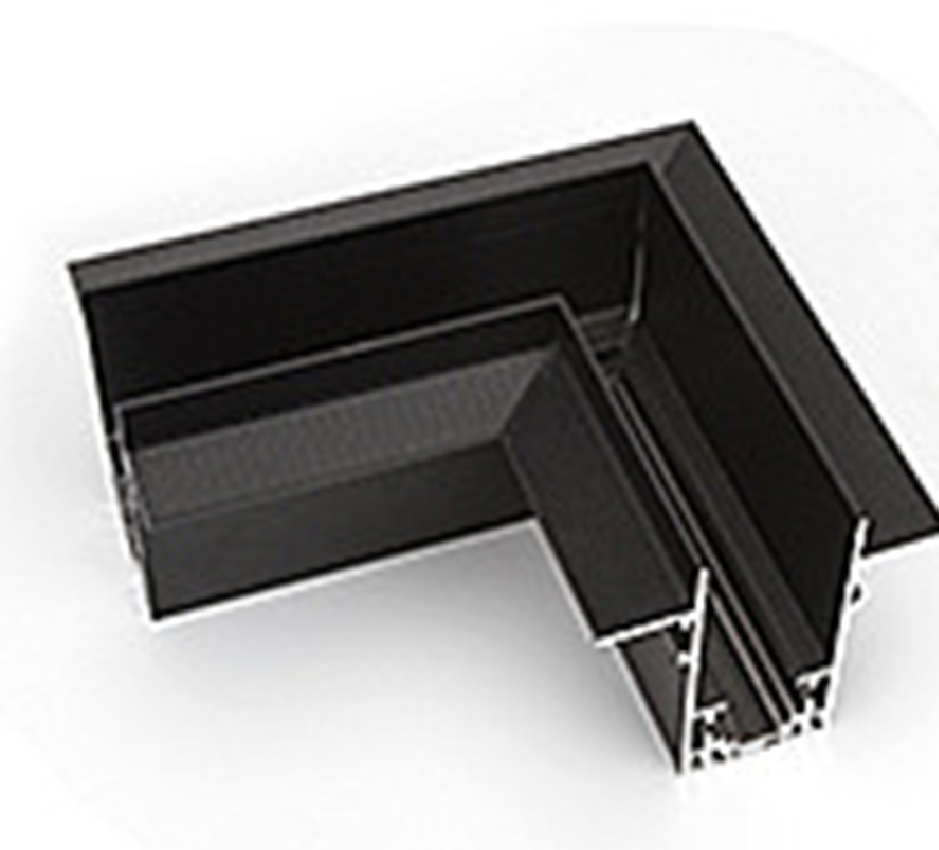 Соединитель угловой для профиля LUMATICA DMCX-6853  белый